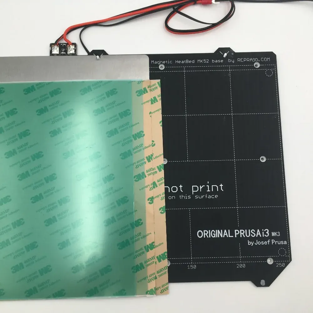 Heizbett Thermistor 100K 3950 Silikondraht für Prusa i3 MK3S