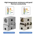Heizblock E3D V5 V6 MK7 MK8 CR-6 SE Volcano Aluminium Messing – 3