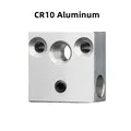 Heizblock E3D V5 V6 MK7 MK8 CR-6 SE Volcano Aluminium Messing – Farbe CR10 Aluminum