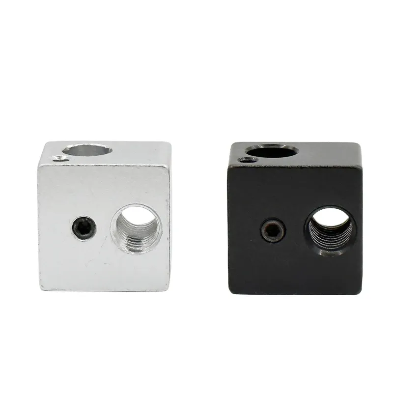 Heizblock E3D V5 V6 MK7 MK8 CR-6 SE Volcano Aluminium Messing