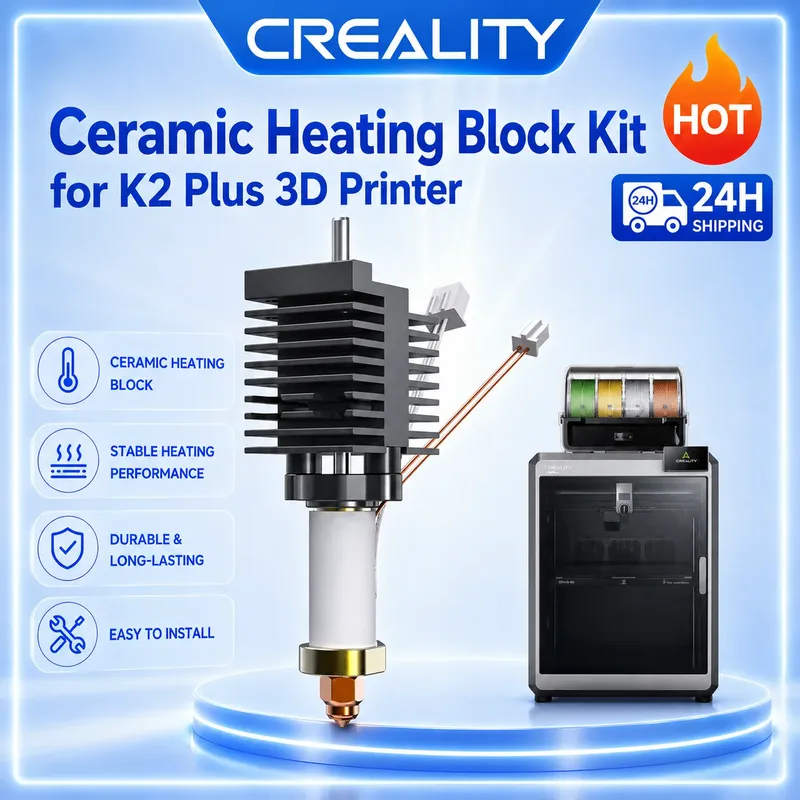 Heizblock Kit K2 Plus Keramik 350 ° C Hochtemperatur