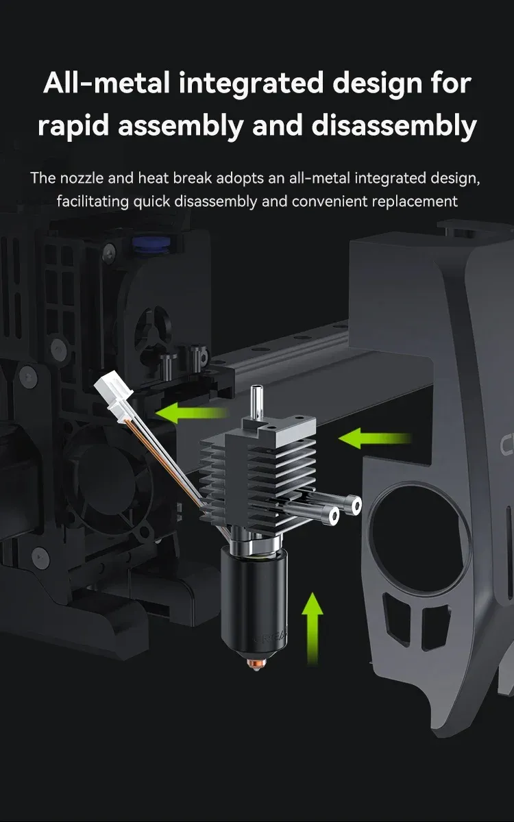 Heizblock Kit K2 Plus Keramik 350 ° C Hochtemperatur
