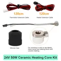Heizkern und Thermistor für V6 Hotend Voron Prusa – Farbe 24V 50W Heating Kit