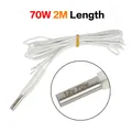 Heizrohr 6 x 20 mm 70 W für V6 J-Kopf Extruder – Farbe 70W 2M 1 Stück