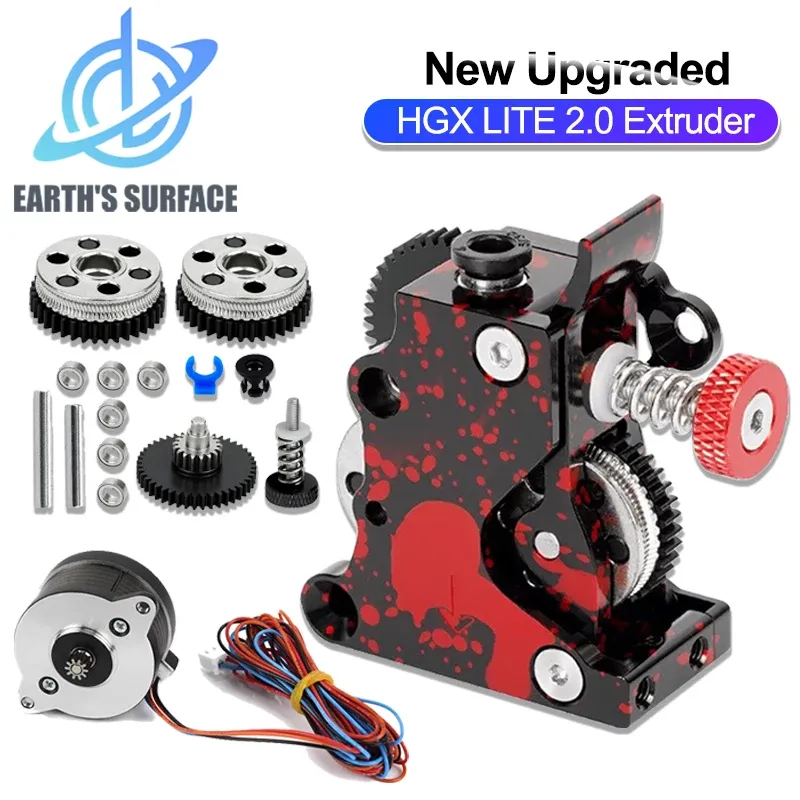 HGX LITE 2.0 Extruder Dual-Gang-Tarnung Ganzmetall