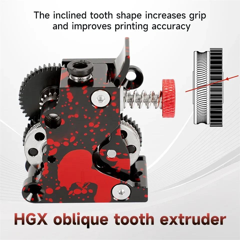 HGX LITE 2.0 Extruder Dual-Gang-Tarnung Ganzmetall