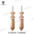 High-Flow-Düse 0,25 bis 0,8 mm für FlashForge Ad5x – Farbe 2PCS-0.25mm