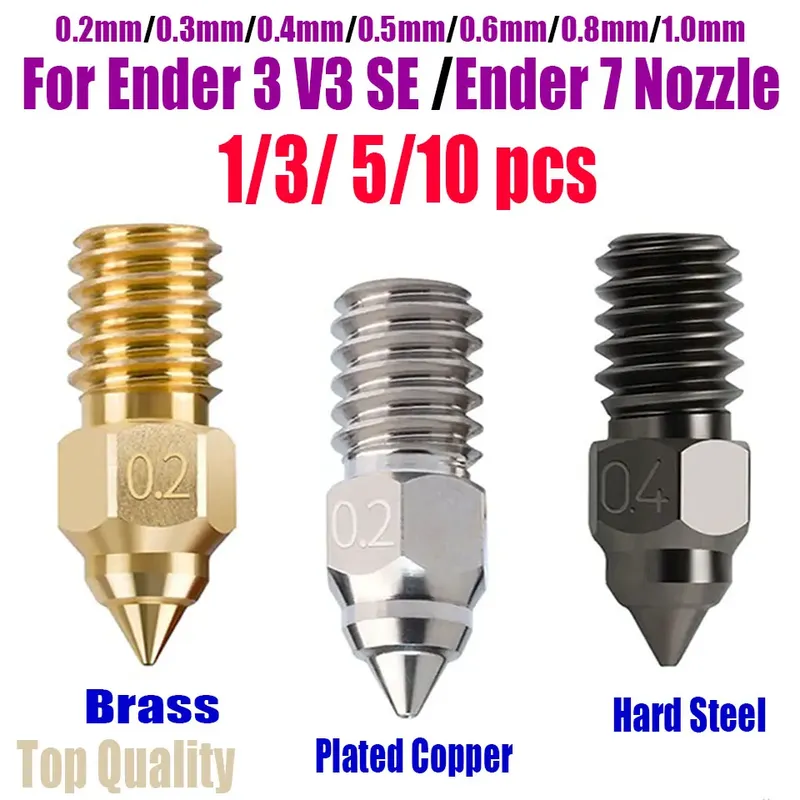Hochgeschwindigkeitsdüse 0,2 bis 1,0 mm