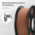 Holz-PLA Filament 1,75 mm blasenfrei 200 g bis 1 kg – 3