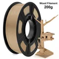 Holz-PLA Filament 1,75 mm blasenfrei 200 g bis 1 kg – Farbe Light Wood Filament