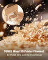 Holz PLA Filament 1,75 mm mit Holzfasern 1 kg – 2