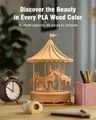Holz PLA Filament 1,75 mm mit Holzfasern 1 kg – 4