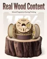 Holz PLA Filament 1,75 mm mit Holzmehl 2 kg 5 kg – 4