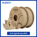 Holz PLA Filament 1,75 mm mit Holzmehl 2 kg 5 kg – Farbe Oak Wood 2KG
