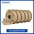 Holz PLA Filament 1,75 mm mit Holzmehl 2 kg 5 kg – Farbe Oak Wood 5KG