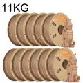 Holz PLA Filament 1,75 mm mit Holzstruktur 4 kg – 1