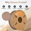 Holz PLA Filament 1,75 mm mit Holzstruktur 4 kg – 5