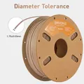Holz PLA Filament 1,75 mm mit Holzstruktur 4 kg – 6