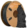 Holz PLA Filament 1,75 mm mit Holzstruktur 4 kg – Color Charcoal Grey-1kg