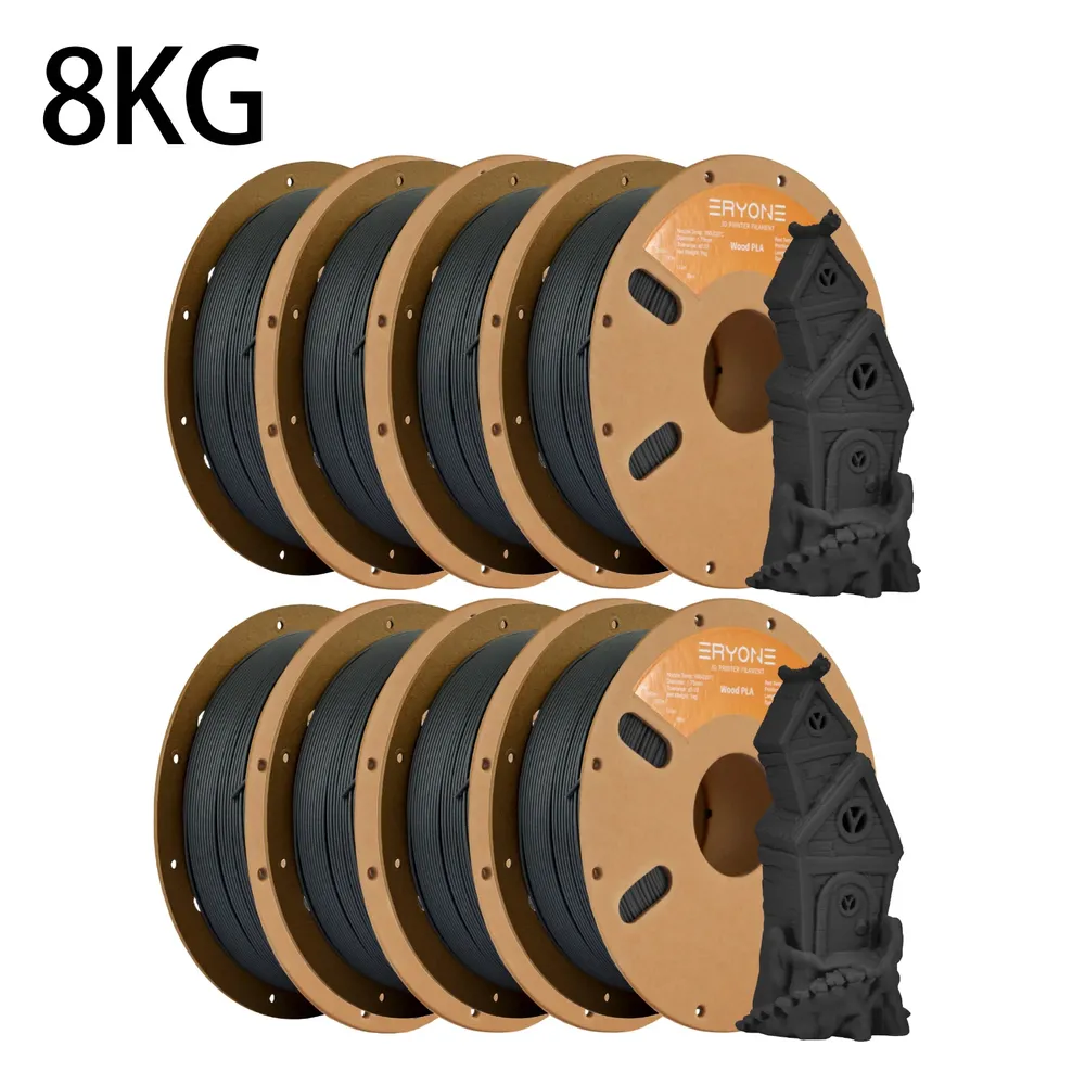 Holz PLA Filament 1,75 mm mit Holzstruktur 4 kg