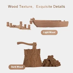 Holz PLA Filament 1,75 mm mit Holzstruktur 4 kg