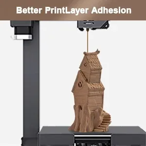 Holz PLA Filament 1,75 mm mit Holzstruktur 4 kg