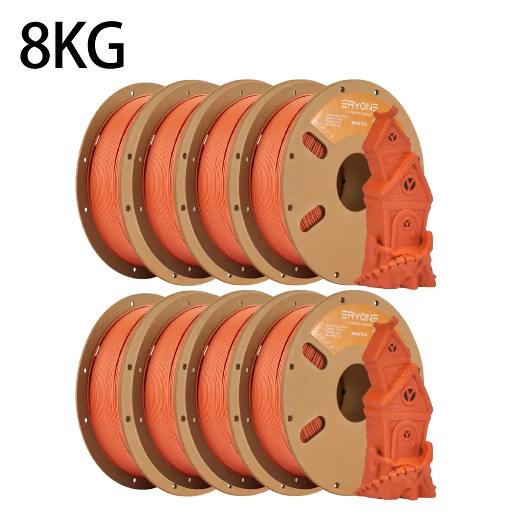 Holz PLA Filament 1,75 mm mit Holzstruktur 4 kg