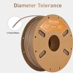 Holz PLA Filament 1,75 mm mit Holzstruktur 4 kg