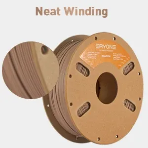 Holz PLA Filament 1,75 mm mit Holzstruktur 4 kg