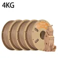 Holz PLA Filament 1,75 mm mit Holzstruktur 4 kg – Color Light-4kg