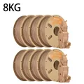 Holz PLA Filament 1,75 mm mit Holzstruktur 4 kg – Color Light-8kg