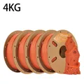Holz PLA Filament 1,75 mm mit Holzstruktur 4 kg – Color Pine Wood-4kg