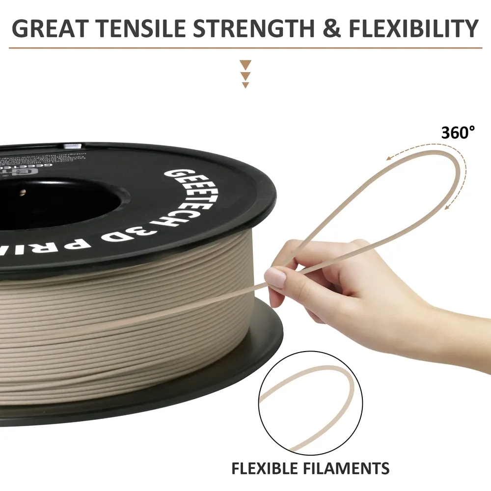 Holz PLA Filament 1,75 mm Vakuumverpackung 10 kg
