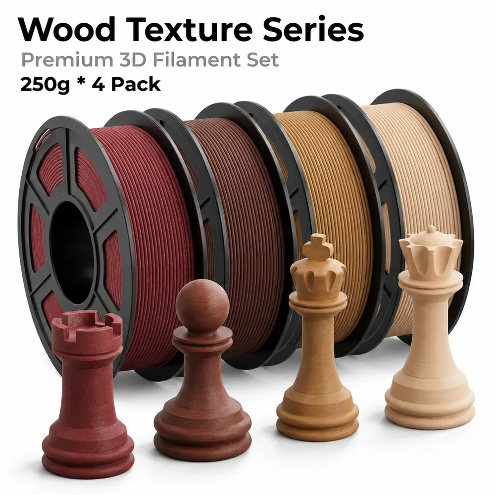 Holz PLA Filament 200 g bis 1 kg 1,75 mm