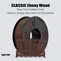 Holz PLA Filament 200 g bis 1 kg 1,75 mm – Farbe Ebony wood 1kg