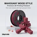 Holz PLA Filament 200 g bis 1 kg 1,75 mm – Farbe Red wood 200g