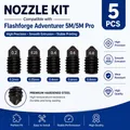 Hot End Düsen-Kit Messing gehärtete Stahldüse für Flashforge Adventurer 5M – 2