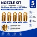 Hot End Düsen-Kit Messing gehärtete Stahldüse für Flashforge Adventurer 5M – 1