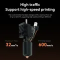 Hot End Kit Ganzmetalldüse gehärteter Stahl für Creality K2 Plus – 3