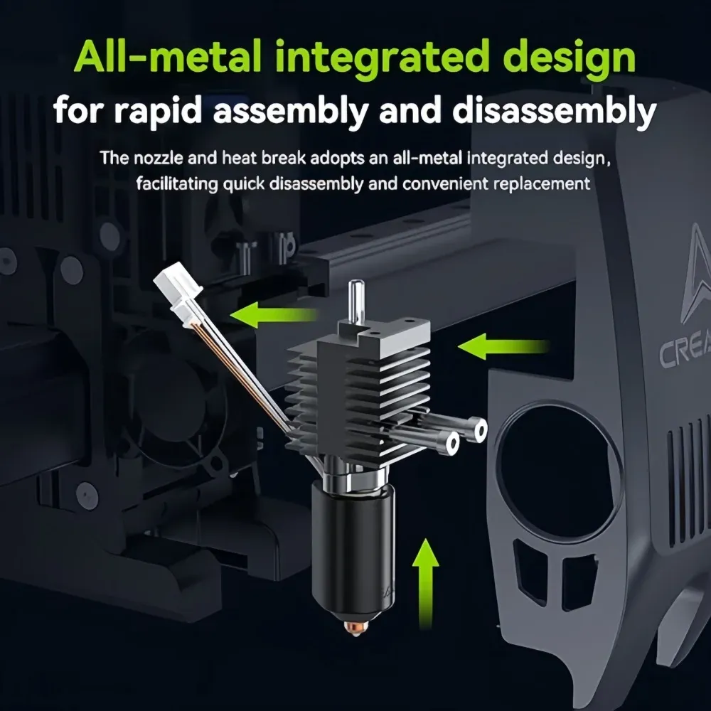 Hotend-Adapter-Board-Kit für Creality K2 Plus 3D-Drucker
