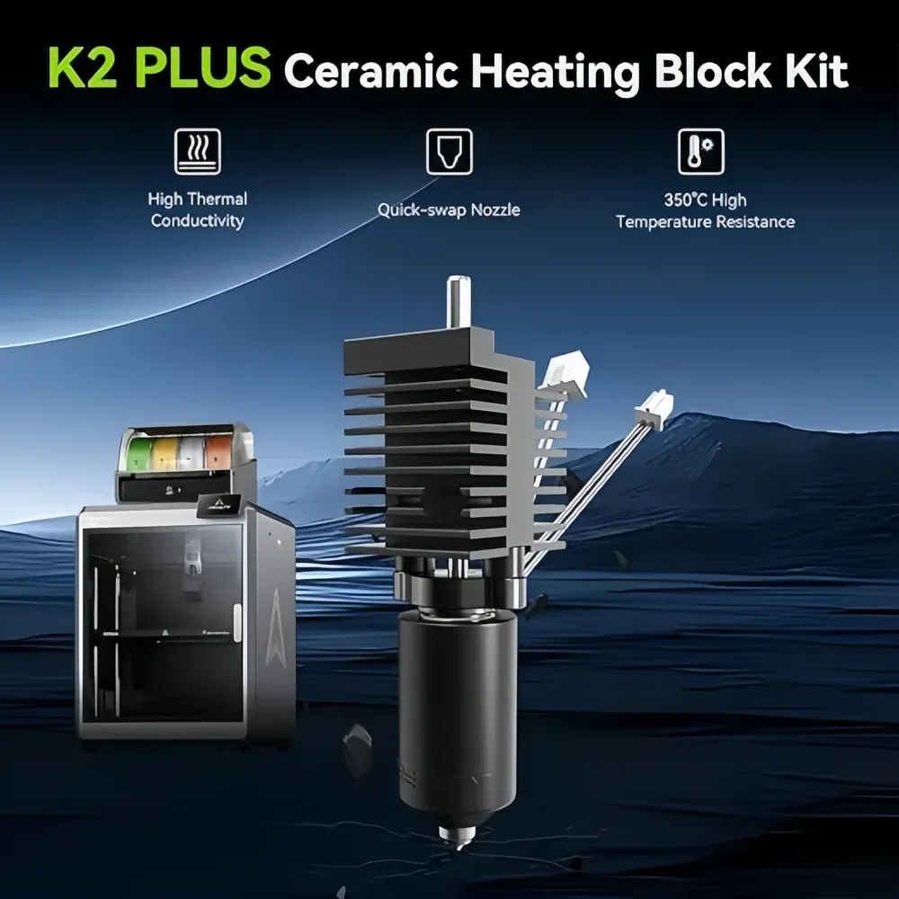 Hotend-Adapter-Board-Kit für Creality K2 Plus 3D-Drucker