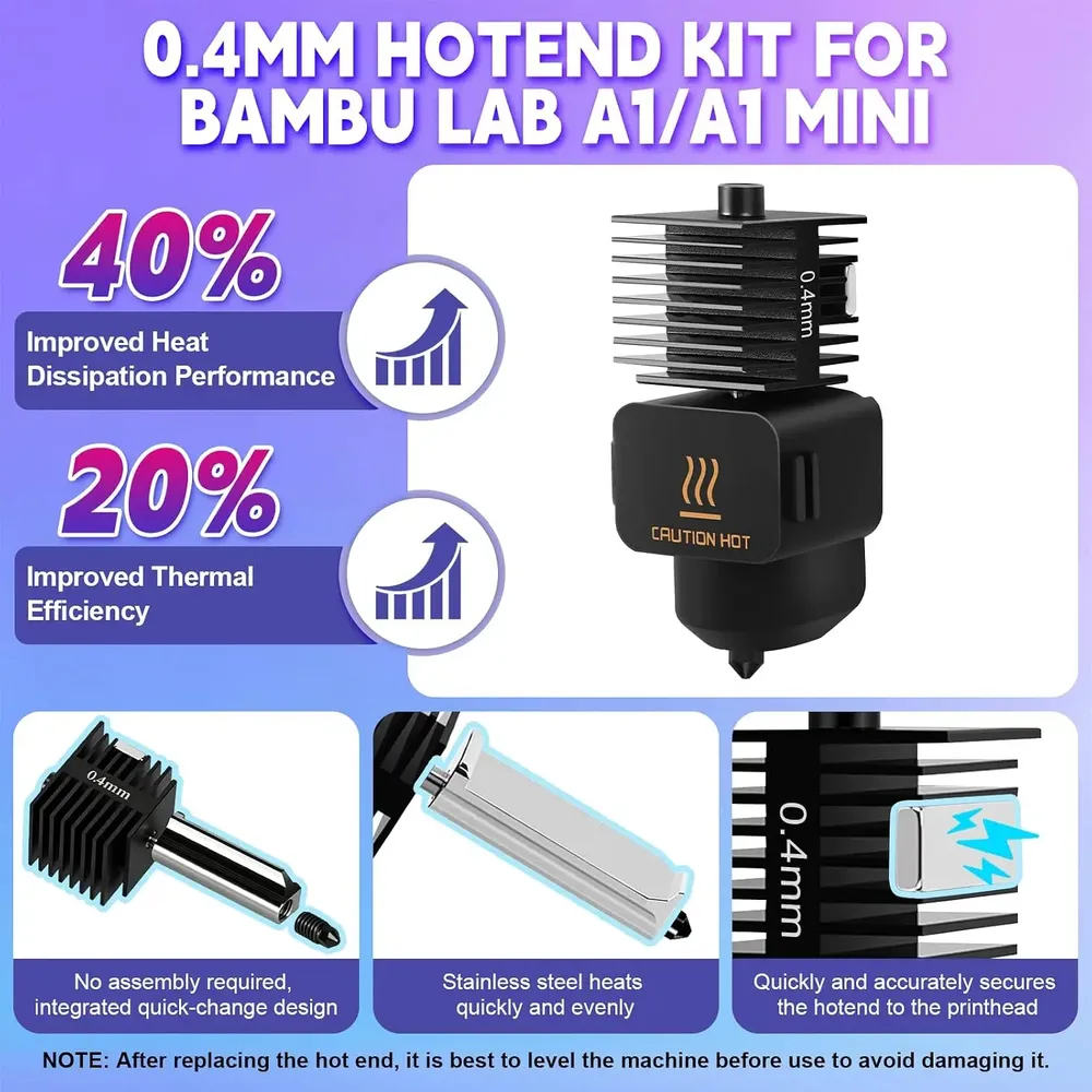 Hotend-Baugruppe geh uevo