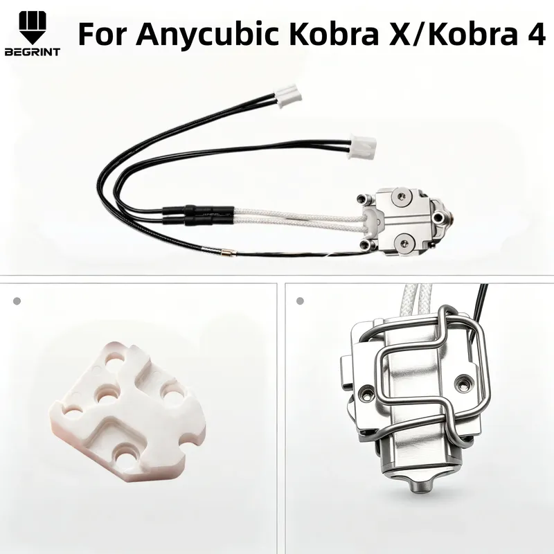 Hotend-Bausatz Keramikheizung Thermistor für Anycubic Kobra X Kobra 4
