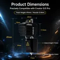 Hotend C5 für Creator 5 Pro mit Düse aus gehärtetem Stahl – 6