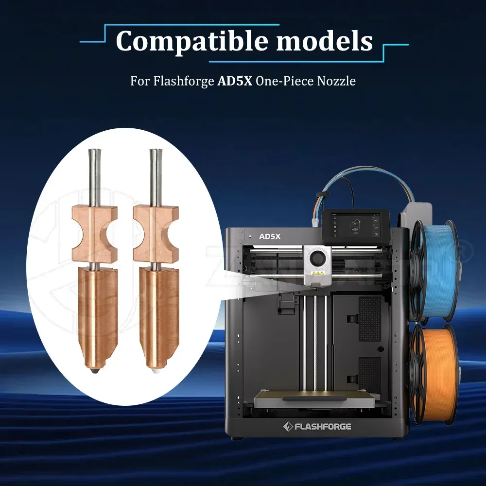 Hotend-Düse 0,4 bis 0,8 mm für Flashforge AD5X