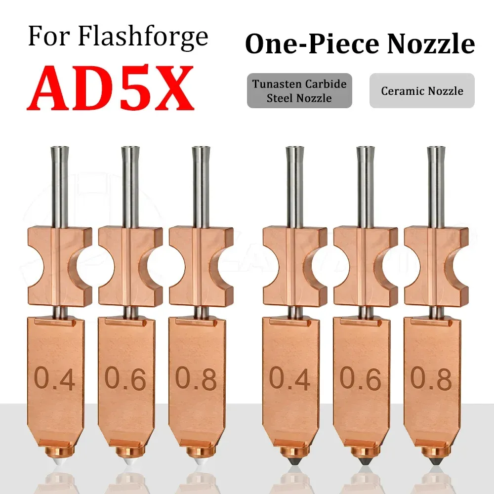 Hotend-Düse 0,4 bis 0,8 mm für Flashforge AD5X
