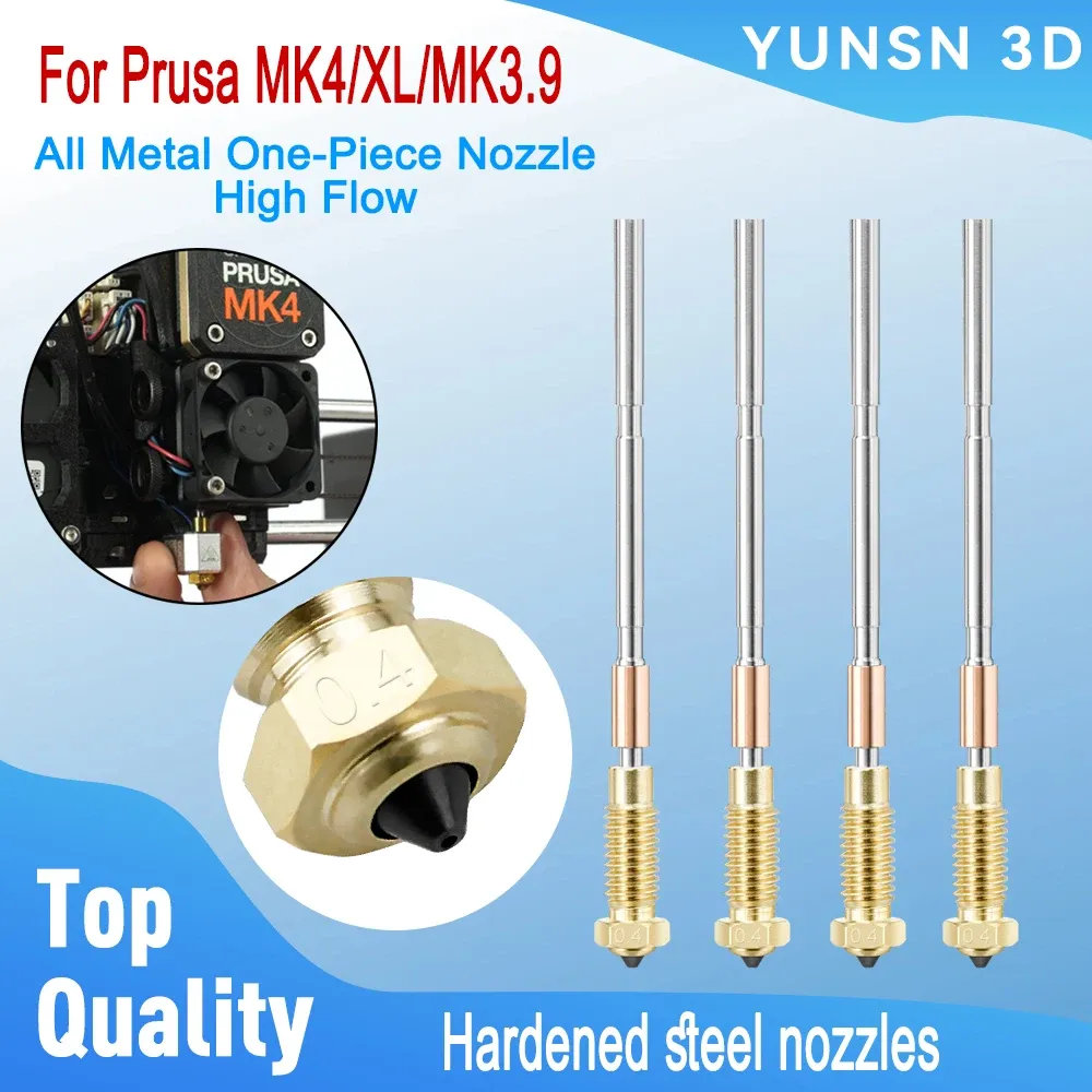 Hotend Düse gehärteter Stahl für Prusa MK4 XL MK3.9 0,4 mm