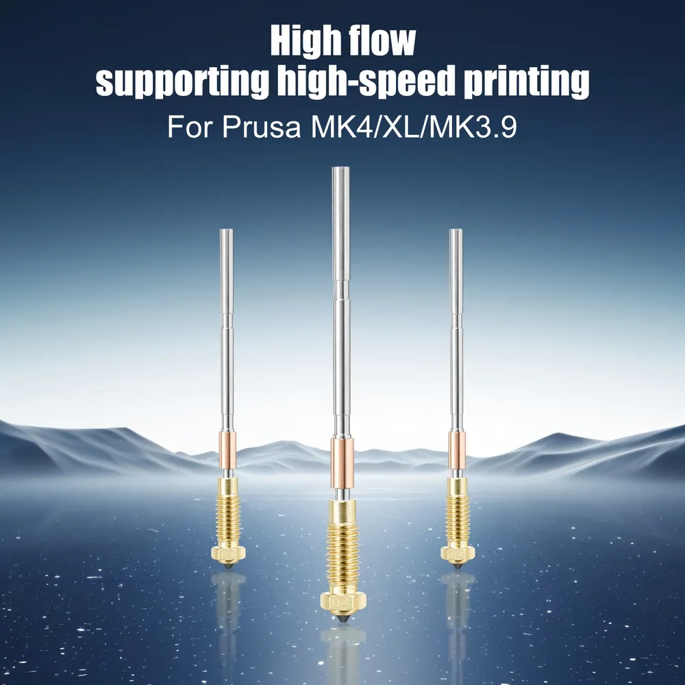 Hotend Düse gehärteter Stahl für Prusa MK4 XL MK3.9 0,4 mm