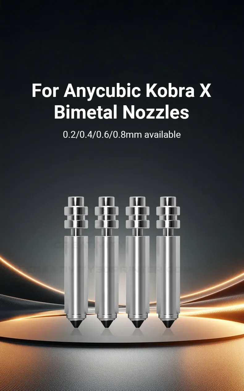 Hotend-Düsen-Kit Bimetall