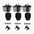 Hotend-Düsenbaugruppe für Creator 5 Pro mit Heizelement – Farbe 0.4mm 0.6mm 0.8mm